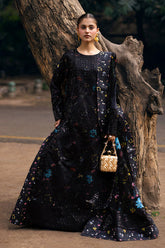 Unstitched 3-PC Embroidered Lawn Garden Of Eve By Raeesa Premium -  Evynne_B
